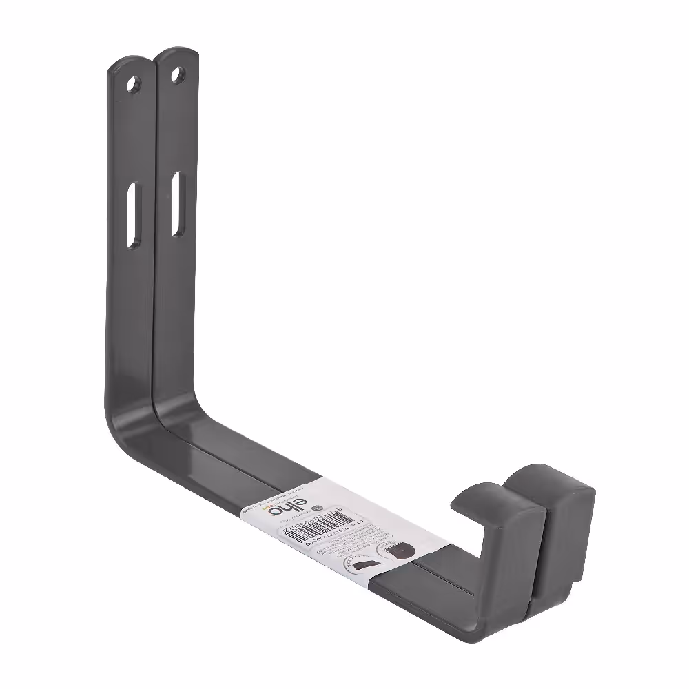 Suport de perete Barcelona din metal, culoarea antracit