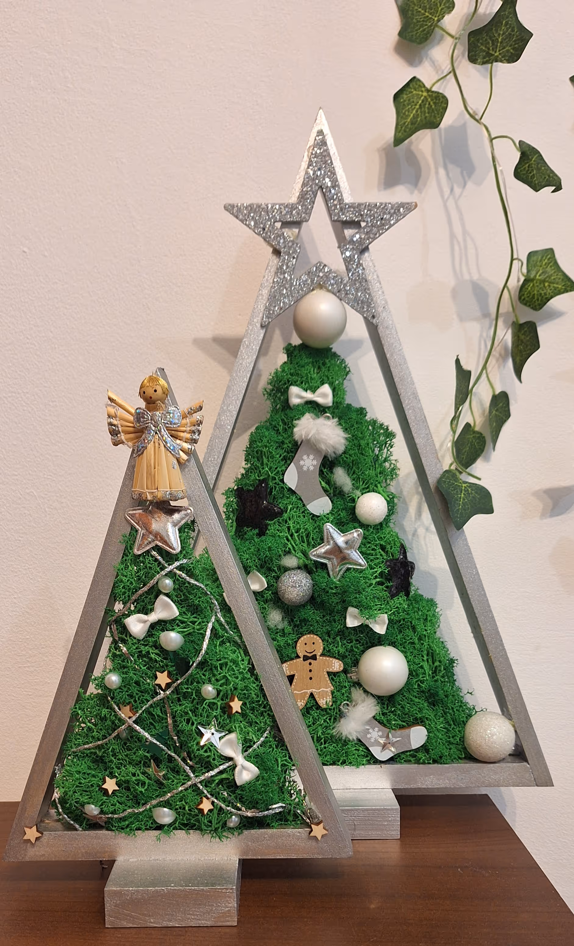 PACHET SILVER CHRISTMAS TREE
